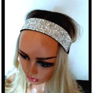 Wide Headband Formal Evening Party Prom Dress Hair Band Wig Band Bridal Headband